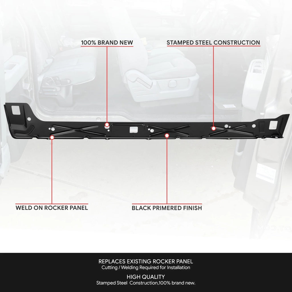 Inner Rocker Panel Pair for Chevy Silverado GMC Sierra (1999–2019)