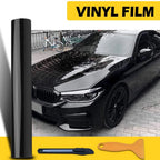 Gloss Black Vinyl Wrap Sticker Film for Cars (1FT x 5FT)