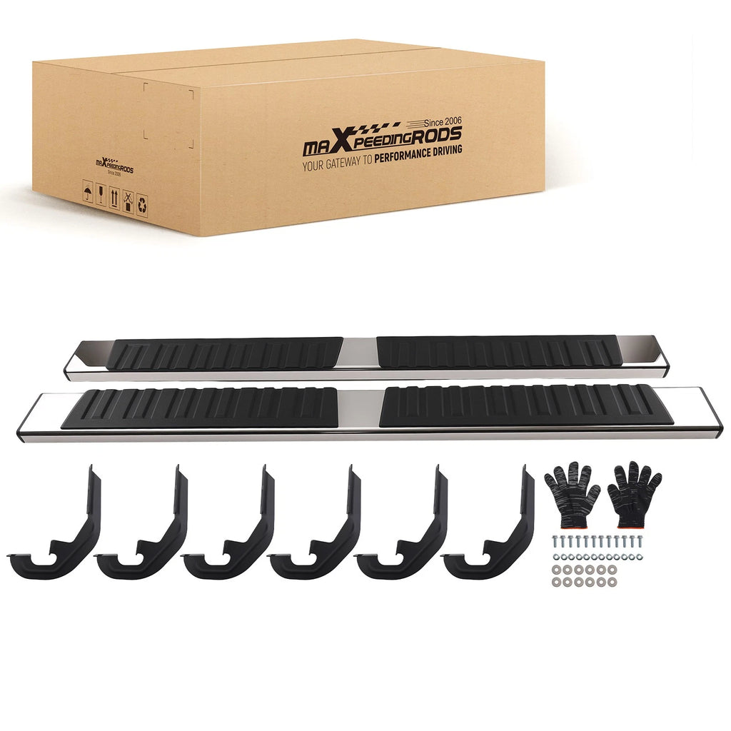 Running Boards Side Steps for Silverado Sierra 1500-3500 HD (2019-2026)