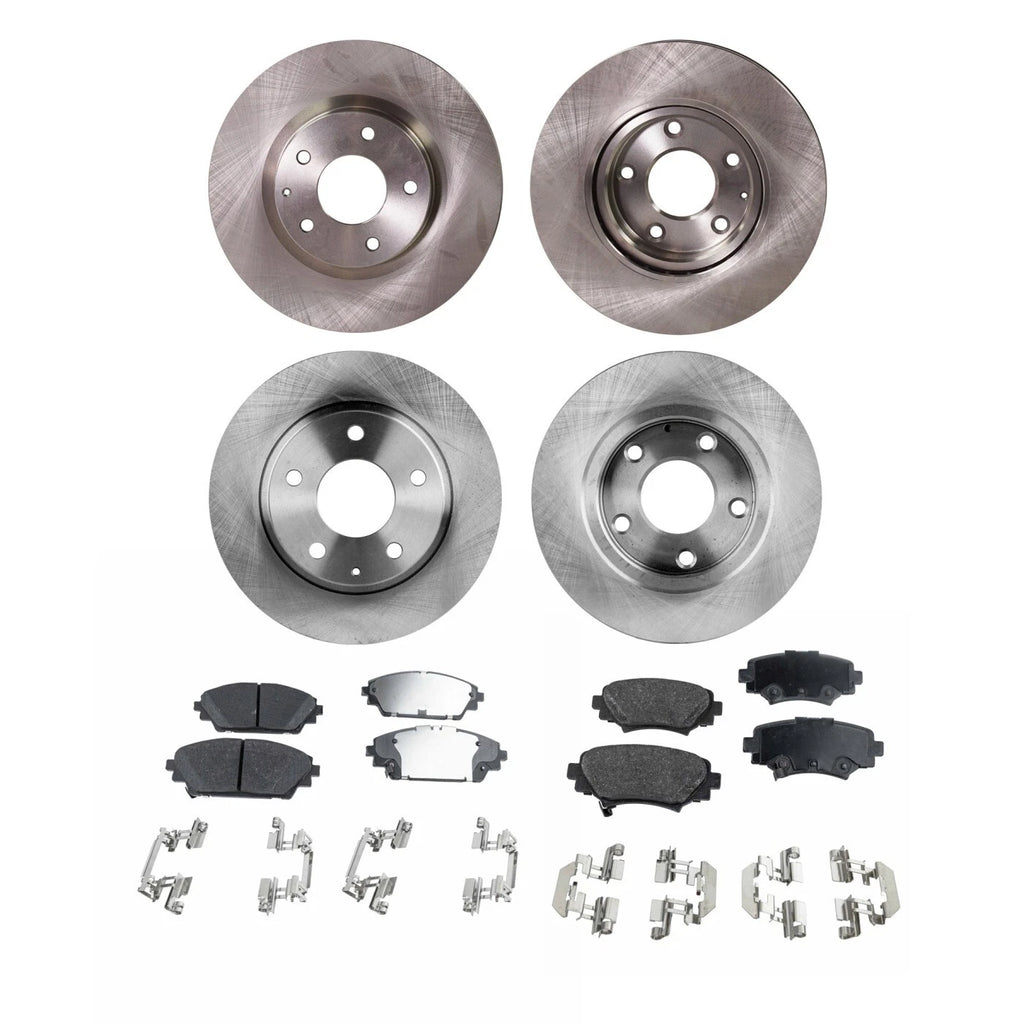 Brake Disc and Pad Kit for Mazda 3 (2014–2016) Front & Rear 295mm