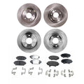 Brake Disc and Pad Kit for Mazda 3 (2014–2016) Front & Rear 295mm