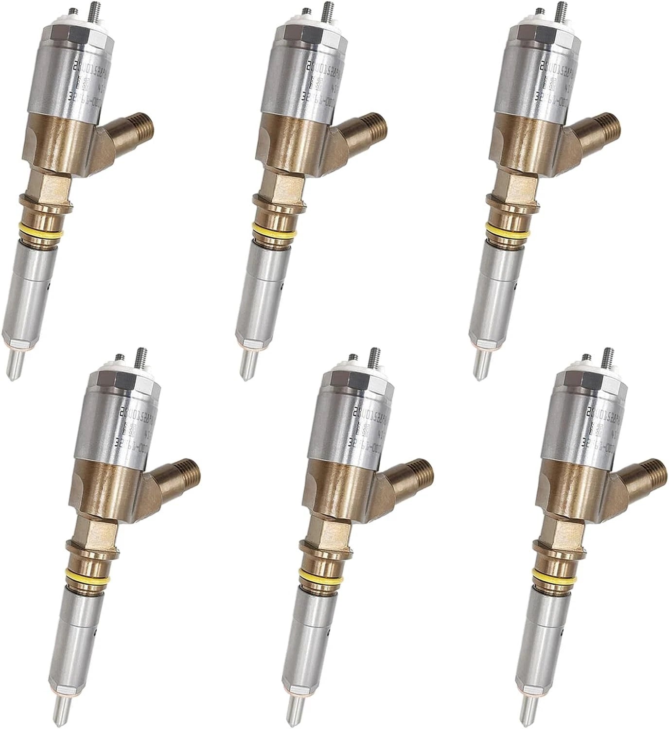 Set of 6 Fuel Injectors for CAT 953D Loader (2000–2023) 282-0480