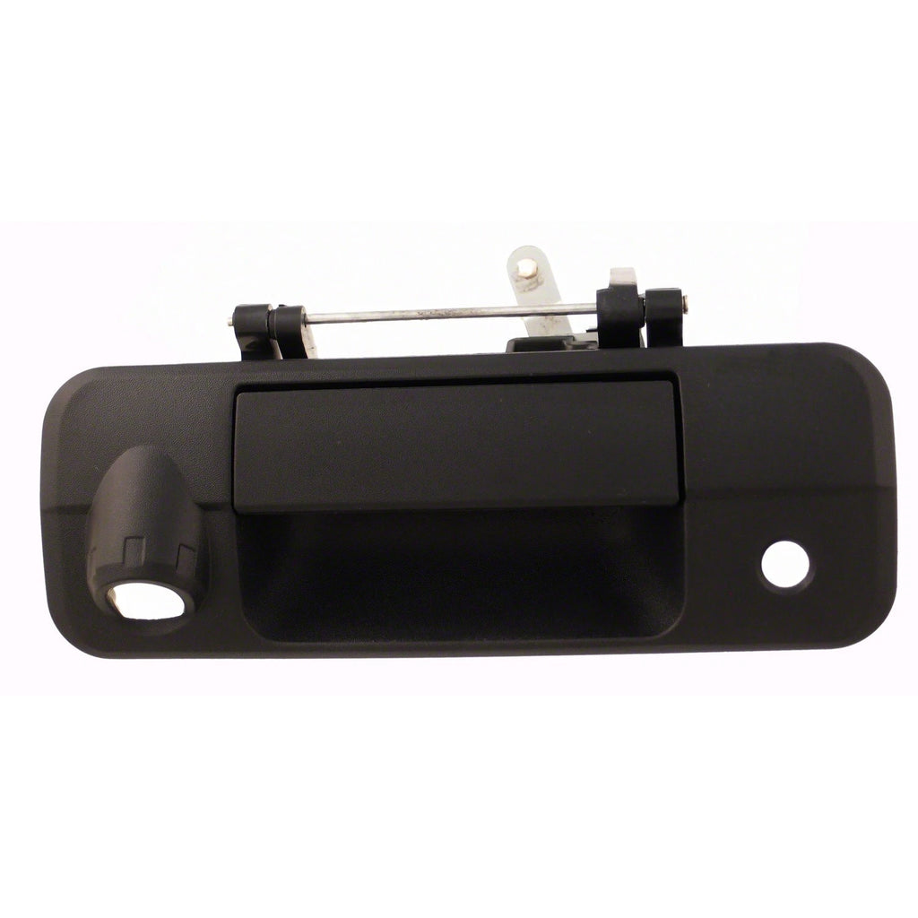 Replacement Black Textured Outer Tailgate Handle w/Rear Camera