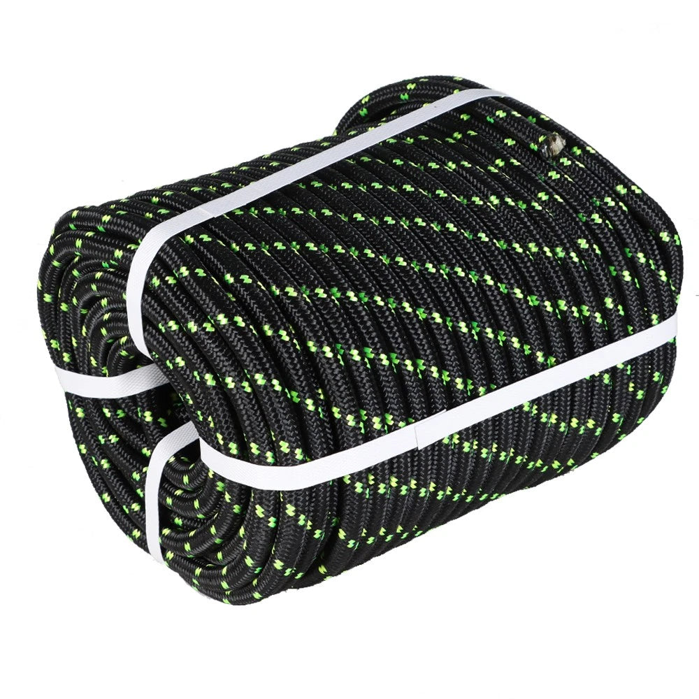 2X 1/2" x 200' Heavy Duty Double Braid Polyester Rope Sling