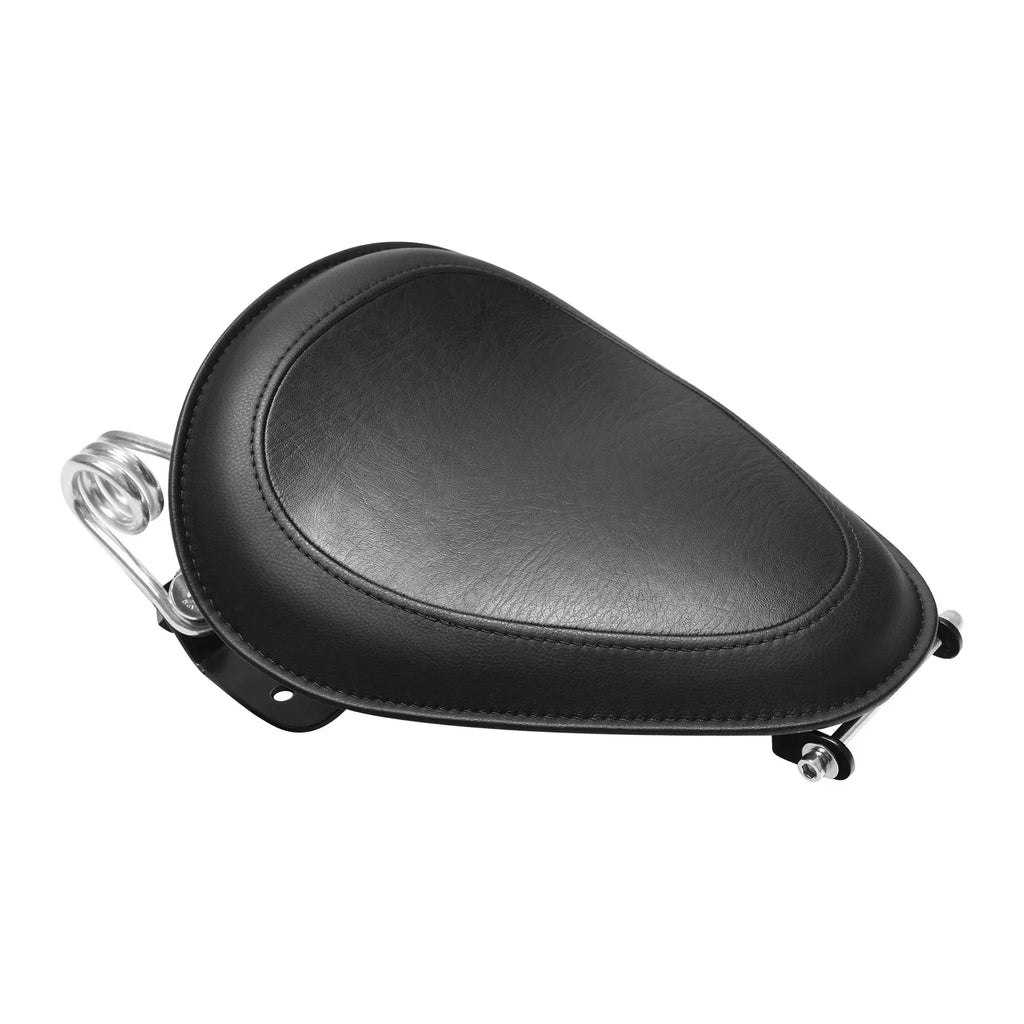 Black Front Driver Rider Seat for Harley Dyna Super Wide Glide (2007-2017)