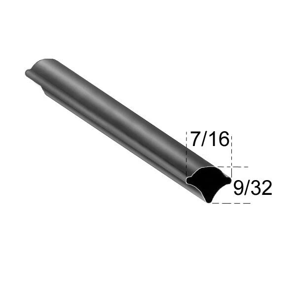 Universal Lock Strip Roll 50Ft Black Replacement for Universal Vehicles (—)