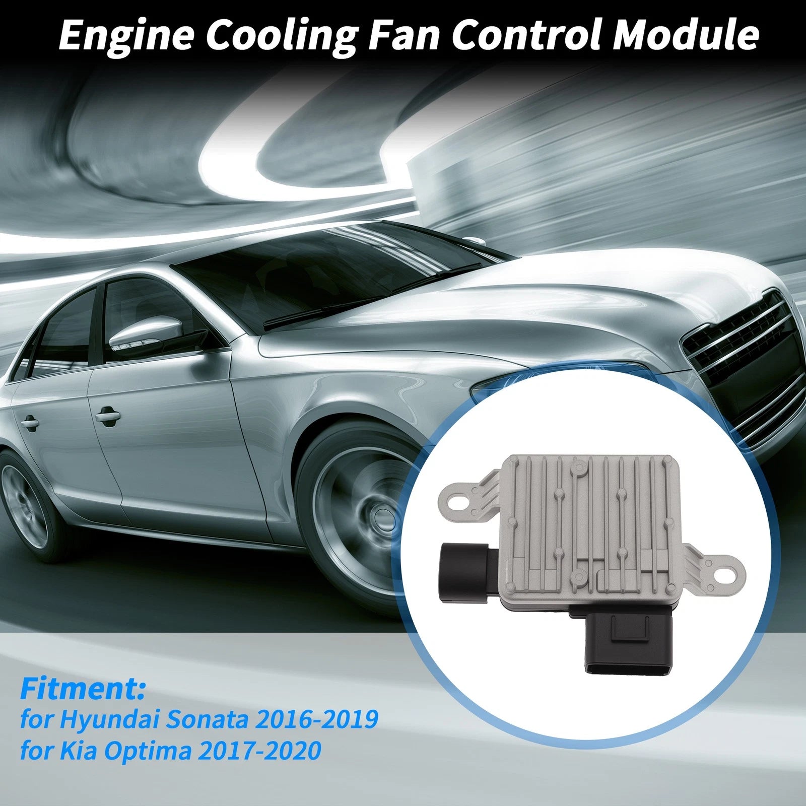 Engine Cooling Fan Control Module No.25385E6000 for Hyundai Sonata (2016–2019)