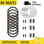 Clutch Friction Disc Steel Plates & Springs Bolt Kit for Yamaha YZ250 (2002–2024)