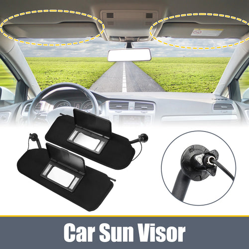 1 Pair Auto Sun Visor with LED Lights for Chevrolet Corvette C5 (1997–2004) 10442033