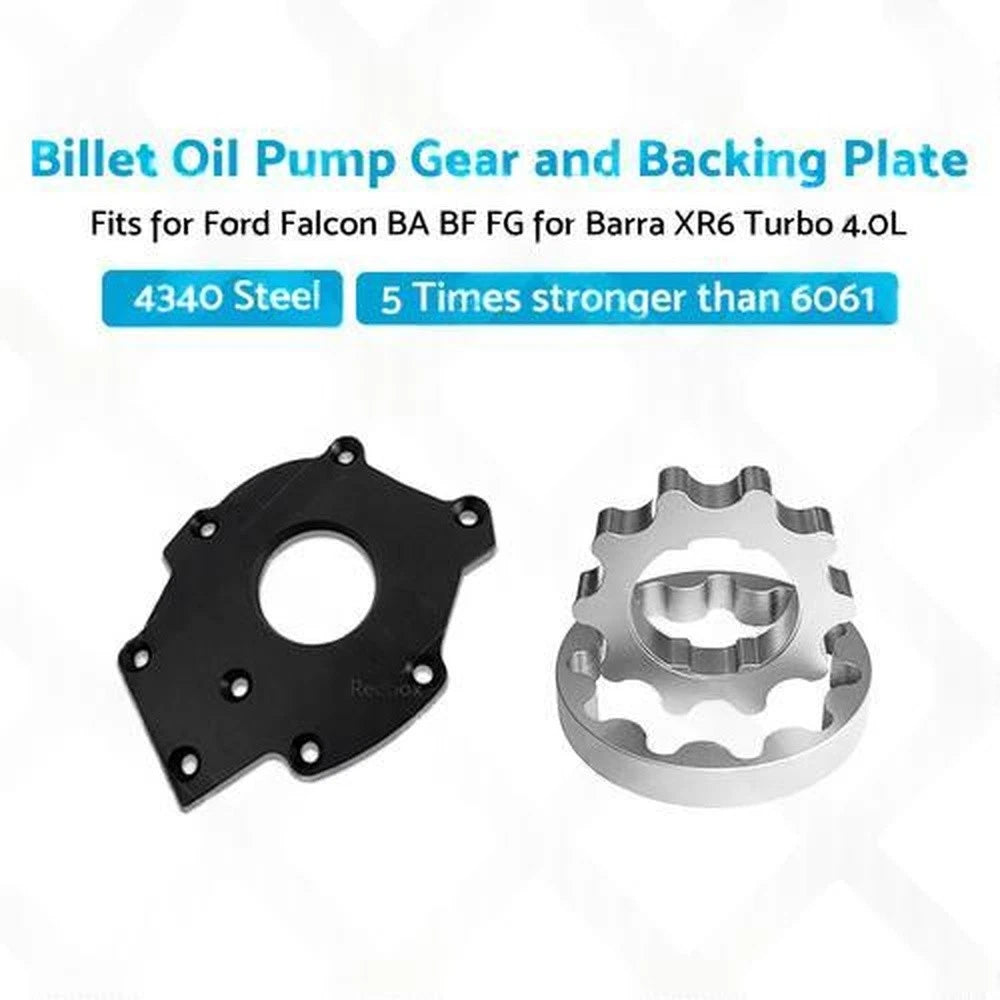 Billet Oil Pump Gears & Backing Plate for Ford Falcon BA XR6 (2002–2005)