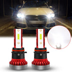 2x Xenon White 6000LM P13W LED DRL Bulbs for Audi A4 Q5 (2009–2016)