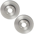 Set of 2 Brembo Front 256mm Brake Disc Rotors for Hyundai Accent Kia Rio