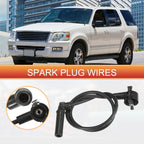 8 Pcs Spark Plug Wire Ignition Coil Cable for Ford Explorer, Mercury 5.0L (1991–2001)