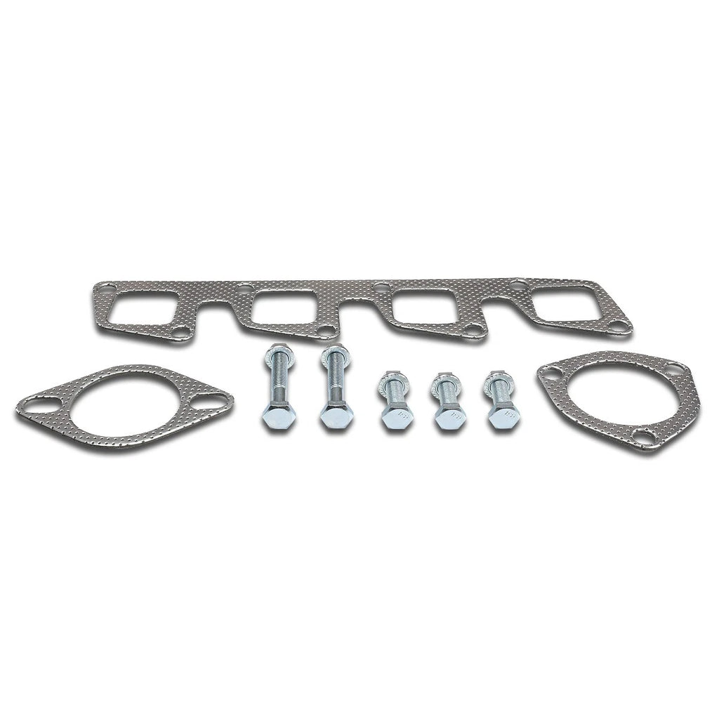 Exhaust Manifold Header Gasket w/Bolts for Nissan 240SX (1991–1994)
