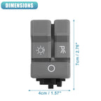 Headlight Switch for Chevy (Black Gray Copper Tone)
