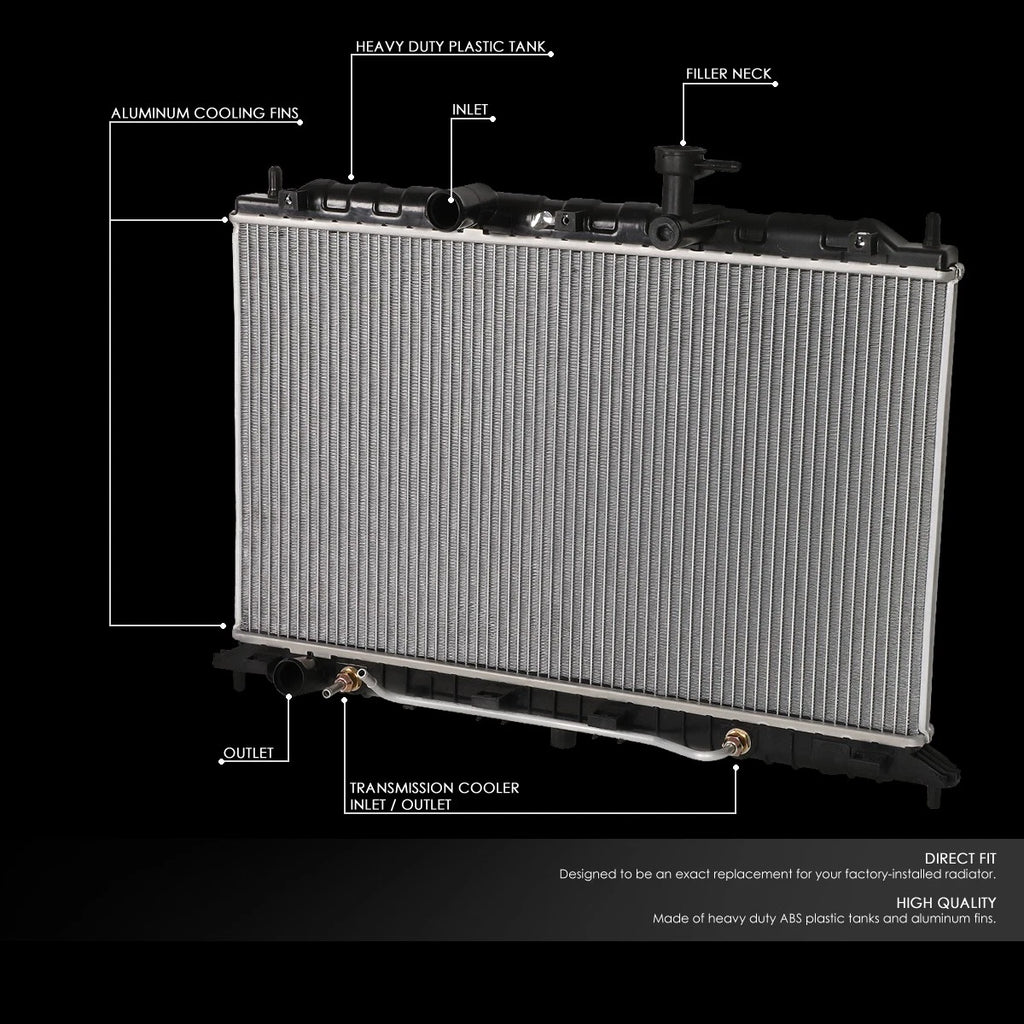Full Aluminum Core Cooling Radiator for Kia Rio5 (2006–2011) DPI 2820