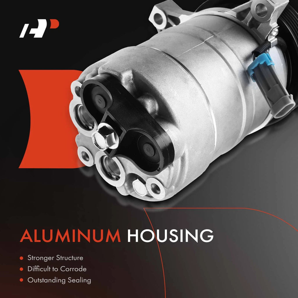 A/C Compressor with Clutch for Chevrolet Impala, Caprice, Camaro (1994â1996)