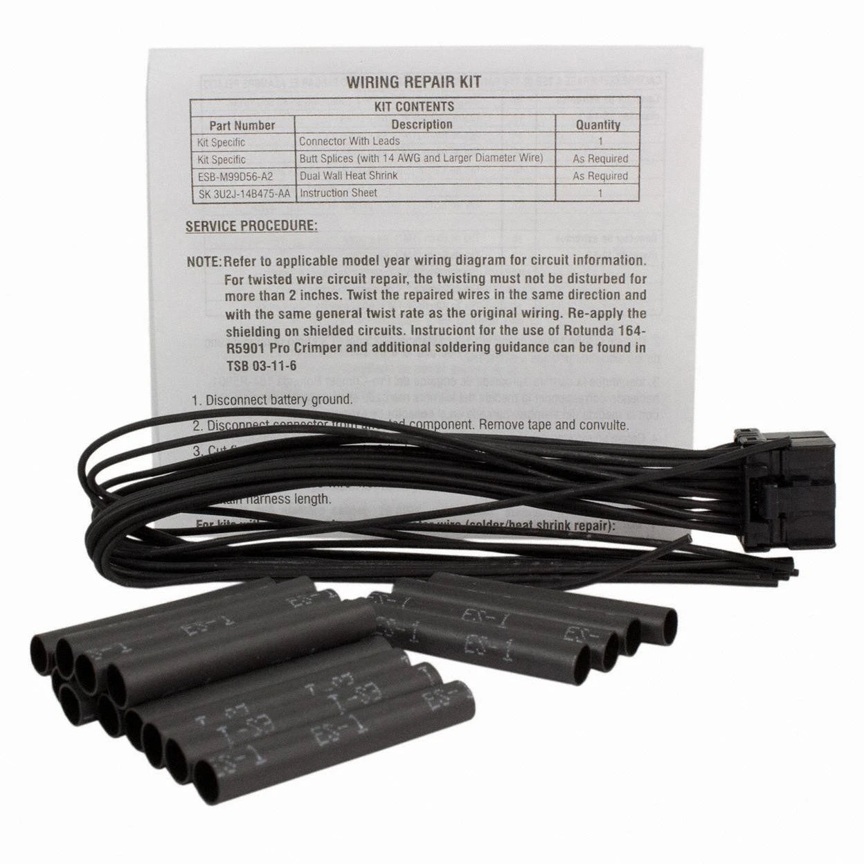 Motorcraft WPT-332 Radio Rear Audio Control Connector for Ford Expedition (1997–2023)