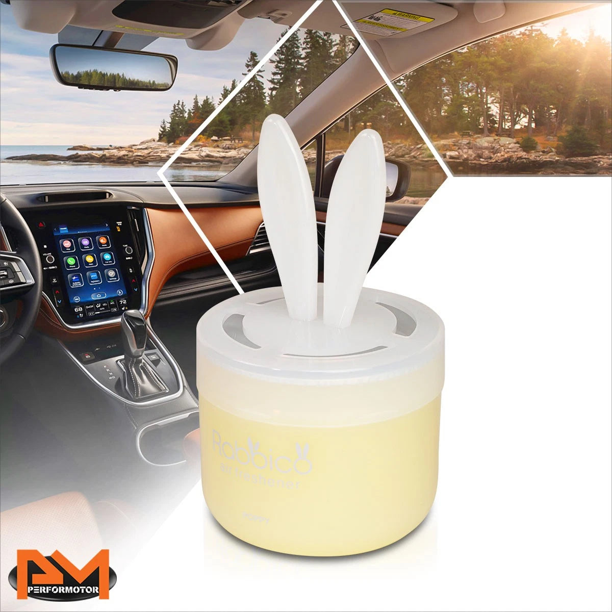 Room/Car Perfume Air Freshener for (90g, Lemon Squash Scent)