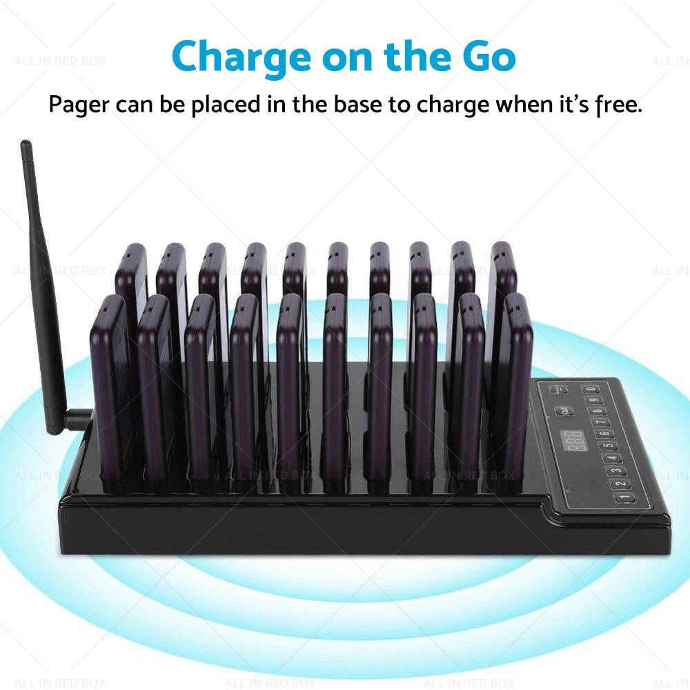 Wireless Guest Call Pager System for Restaurants