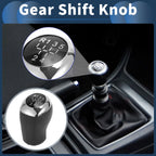 5 Speed Manual Gear Shifter Knob for Hyundai Accent (2011–2014) Plastic Black