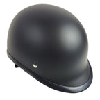 Motorcycle Helmet DOT Certified for Trooper (Dull Black Matte, Size XL)