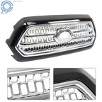 Front Bumper Upper Grille with Chrome Molding for Toyota Tacoma (2016-2017)