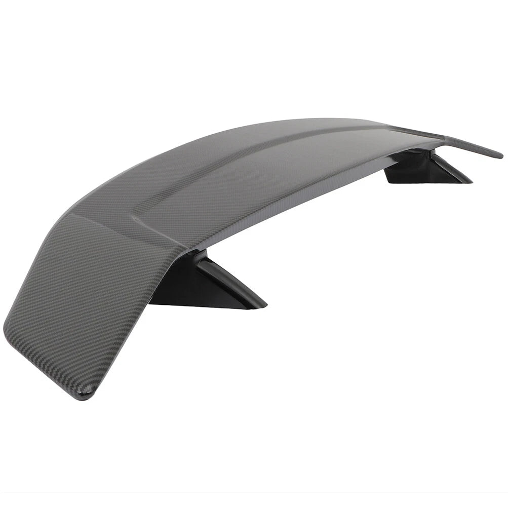 52 in Carbon Fiber Wing Spoiler with 3rd Brake LED for Universal Fit