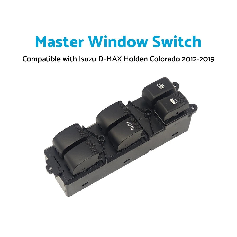 Master Window Switch for Isuzu D-MAX, Holden Colorado (2012–2019) 7552144950