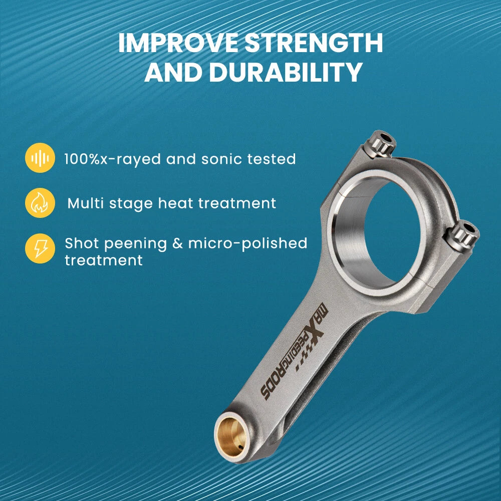 H-Beam Forged Connecting Rods for Toyota Pickup 22R 22RE 22RET