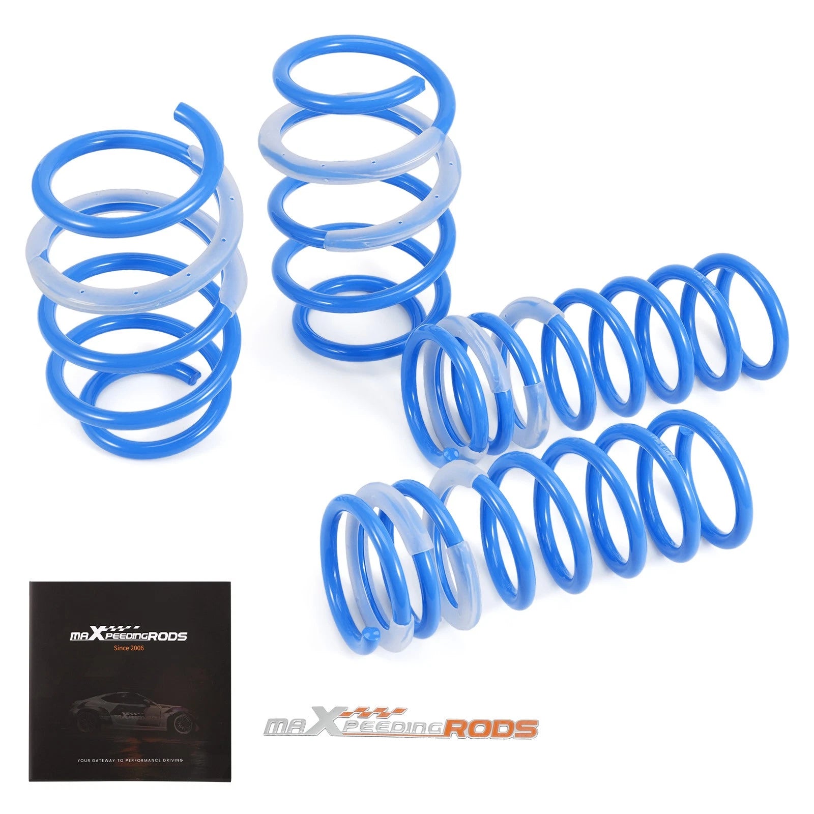 Set of 4 Lowering Sport Springs for Ford Focus ST (2013–2018)
