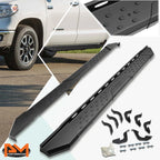 Set of 2 Side Step Nerf Bars for Toyota Tundra CrewMax (2007–2020) Black