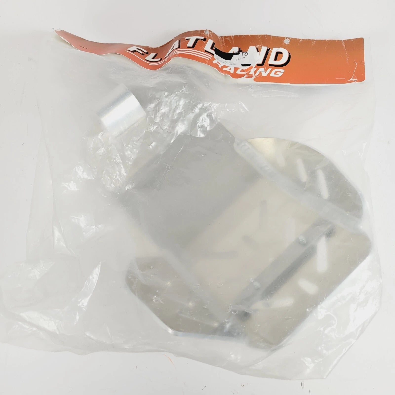 Flatland Racing Silver Skid Plate for KTM 250 300 SXF XCF EXC (2016–2019) 24-73