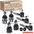7x Front Ball Joint & Tie Rod End for Jeep Wrangler Cherokee (1987–2001)
