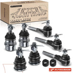 7x Front Ball Joint & Tie Rod End for Jeep Wrangler Cherokee (1987–2001)