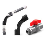 2X Fuel Jug Gas Can with Deluxe Cap & Filler Hose Kit for VP Racing (14'' 5 Gallon)