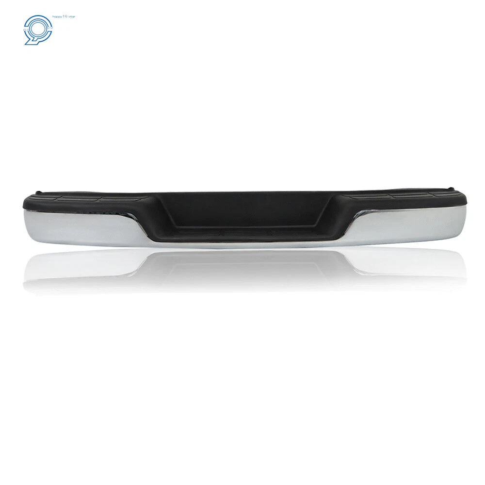 Chrome Steel Rear Step Bumper for Chevy Express/GMC Savana (1996-2023)