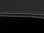Center Console Cover for Ford Explorer (2011–2019) - Synthetic Leather, White Stitch