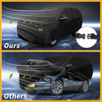 Car Cover Waterproof All Weather for Chevrolet Tahoe (2015–2023) 190T-PU Zipper