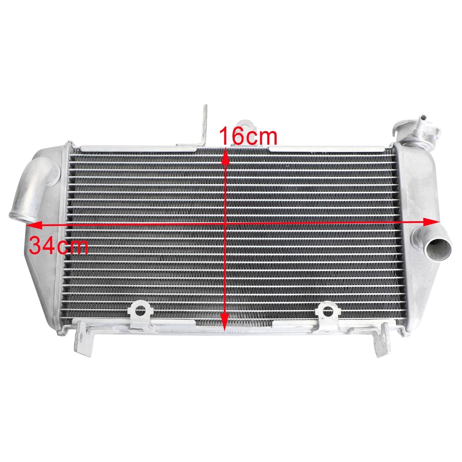 Silver Radiator Cooler for Yamaha YZF R3 (2015–2021)