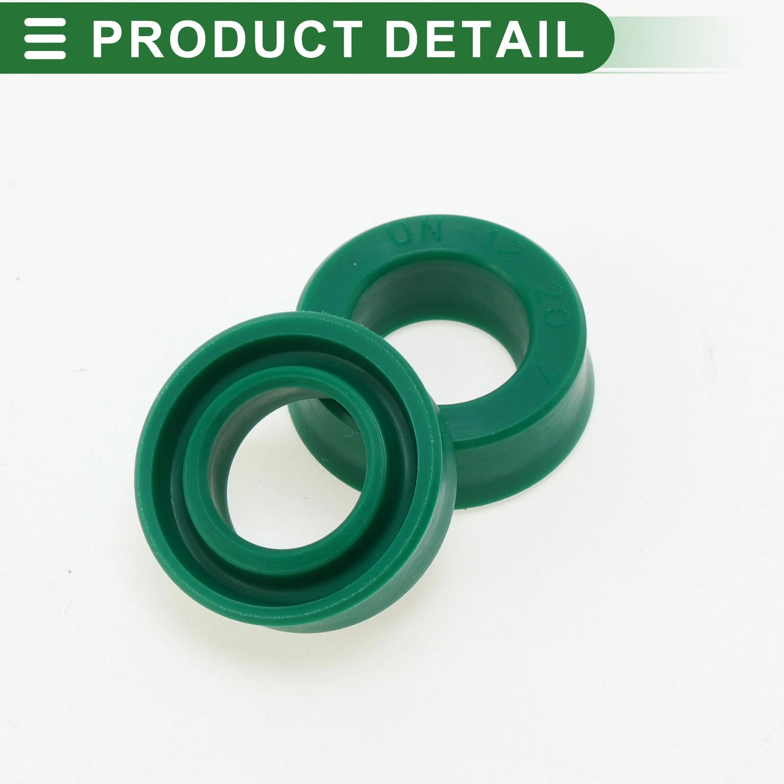 Set of 5 Oil Seal Rotary Shaft Seal 12x20x7mm High Pressure Green