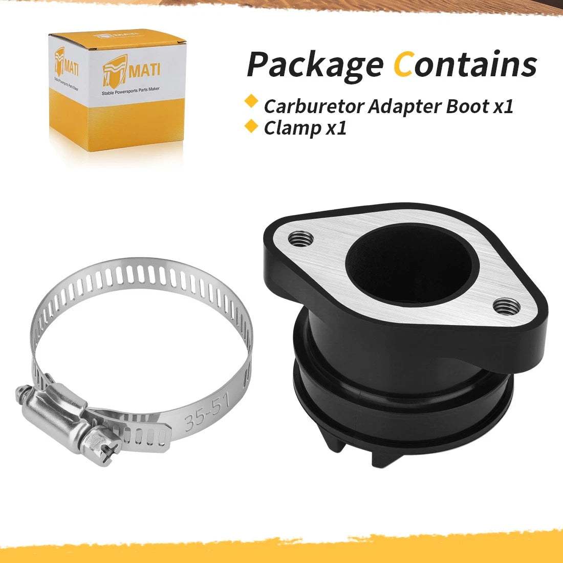 Carburetor Adapter 0454511 for Polaris RZR 170 (2009–2014)