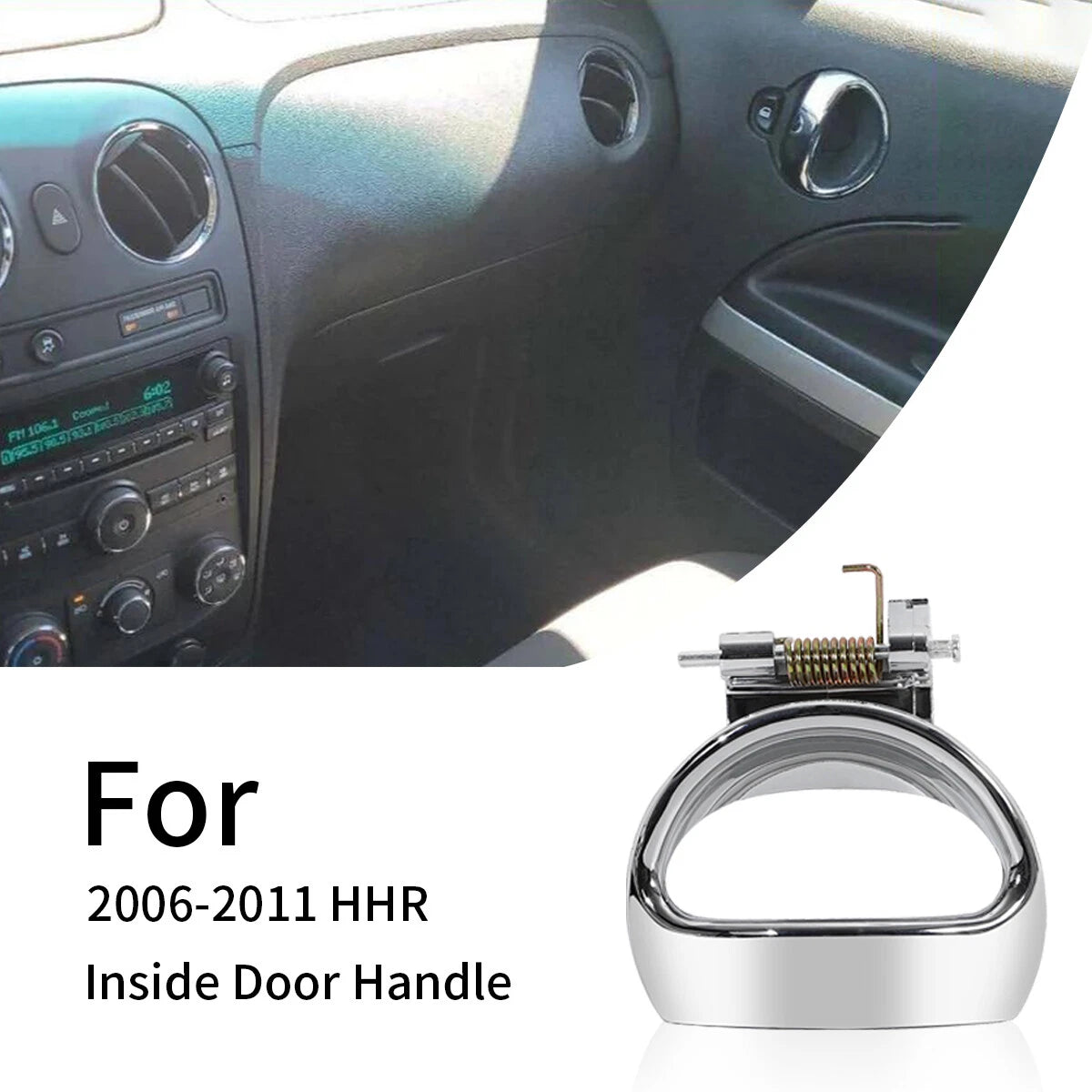 Inside Door Handle for HHR (2006–2011) Right Passenger Side