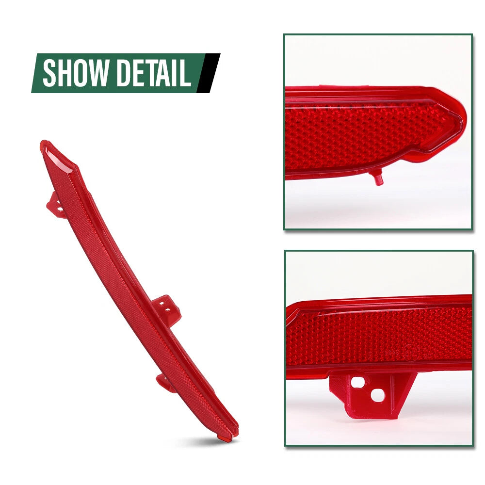 Rear Bumper Reflector Light for Honda Accord (2018–2022) Left Side