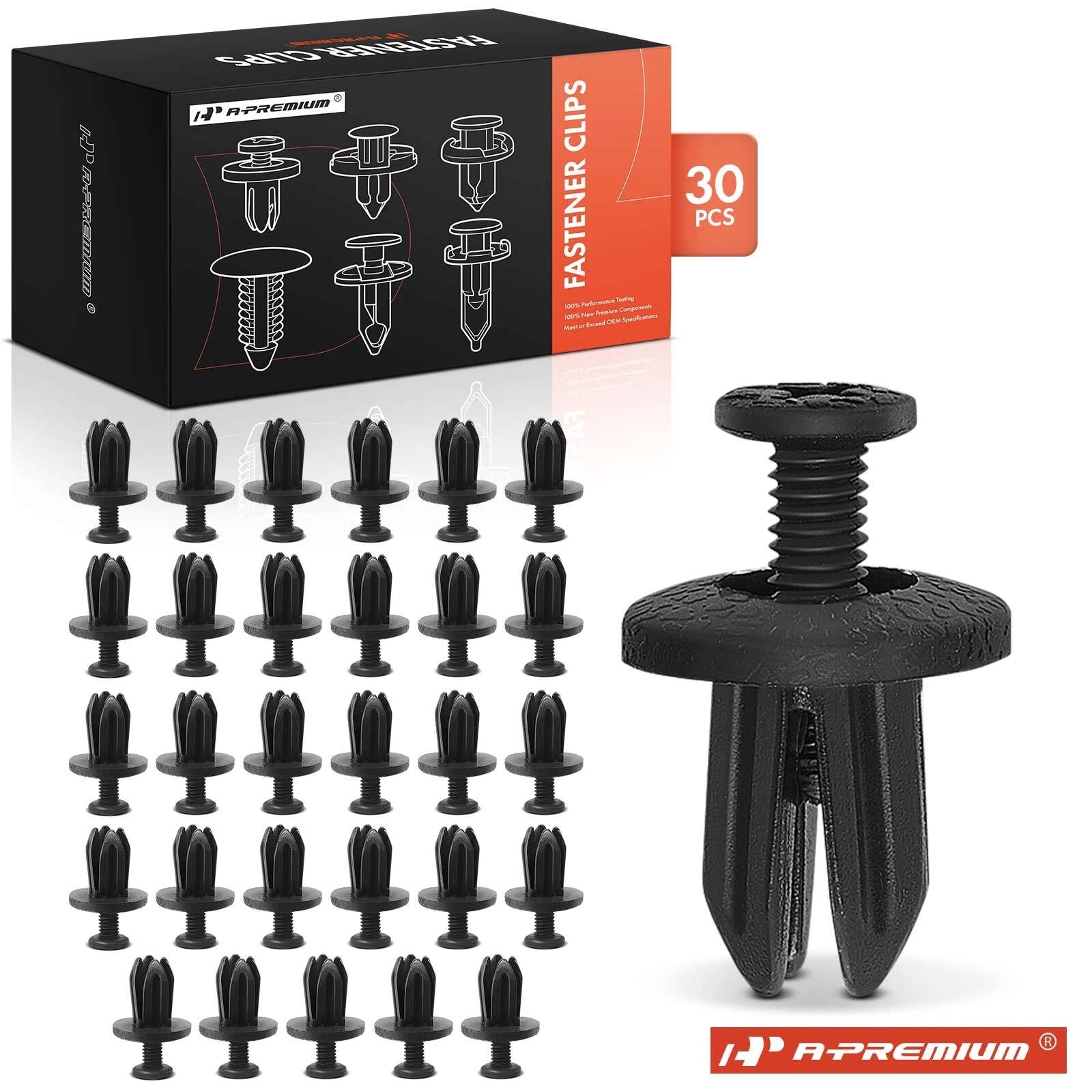 30Pcs Side Trunk Lining Retainer Clips for Honda