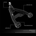 Set of 2 Front Upper Control Arms for Chevy S10 GMC S15 (1984–2004)