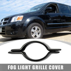 2 x Front Right Fog Light Grille Covers for Dodge Journey (2014-2020)