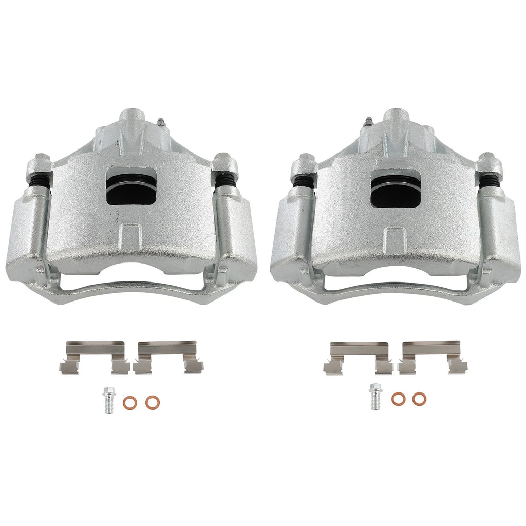Set of 2 Front Brake Calipers for Buick Allure, Lacrosse (2005–2009)