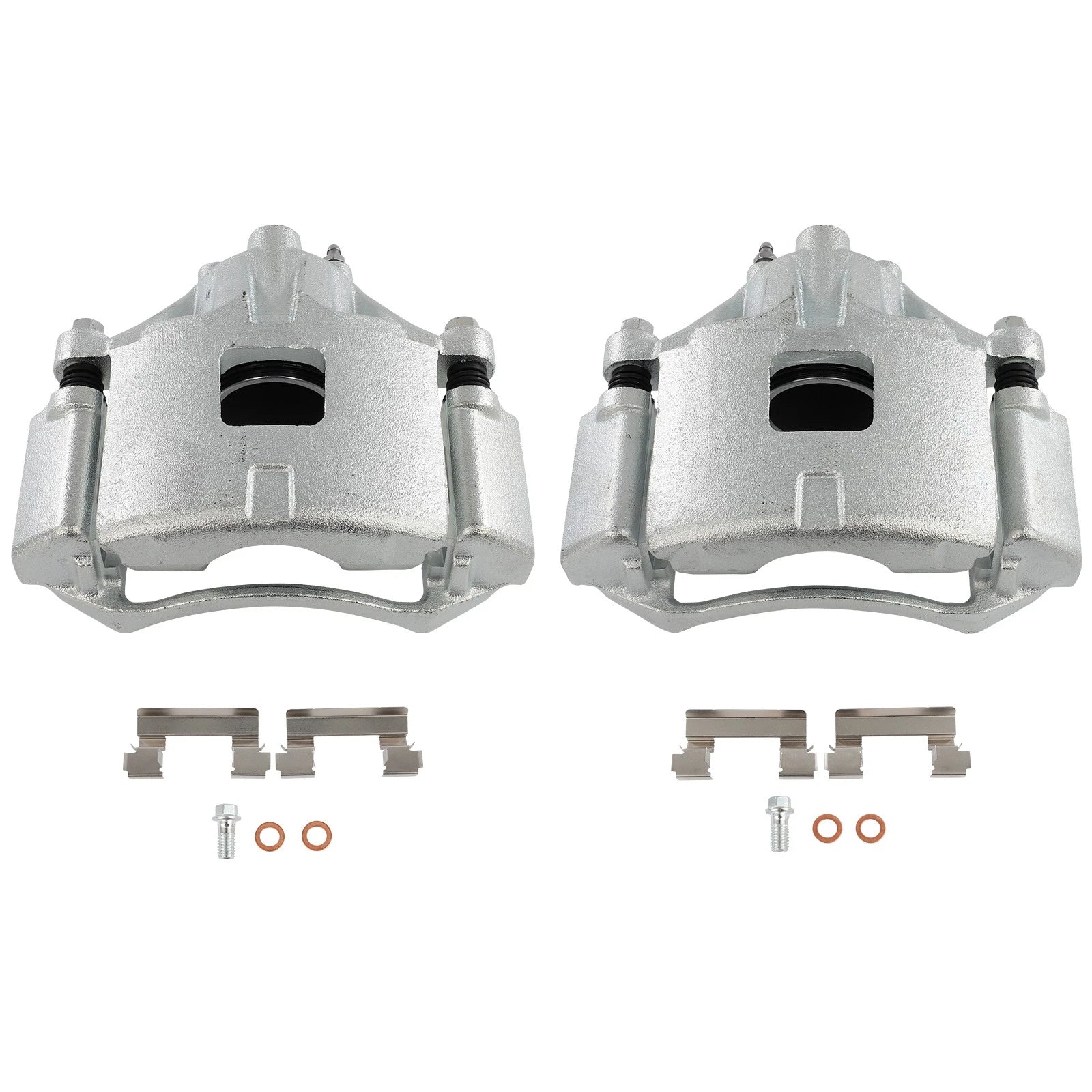 Set of 2 Front Brake Calipers for Buick Allure, Lacrosse (2005–2009)