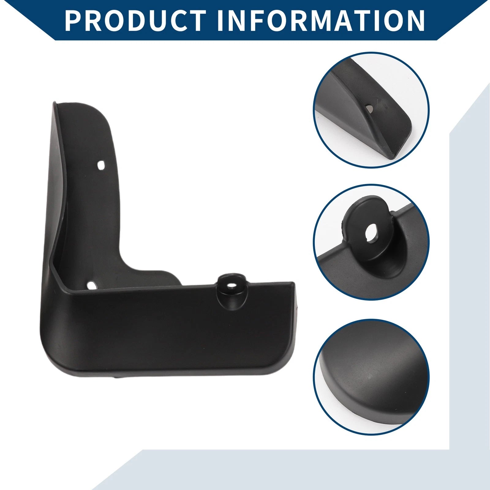 Mud Flaps Splash Guards Set of 4 for Toyota Camry Sport (2012–2014)